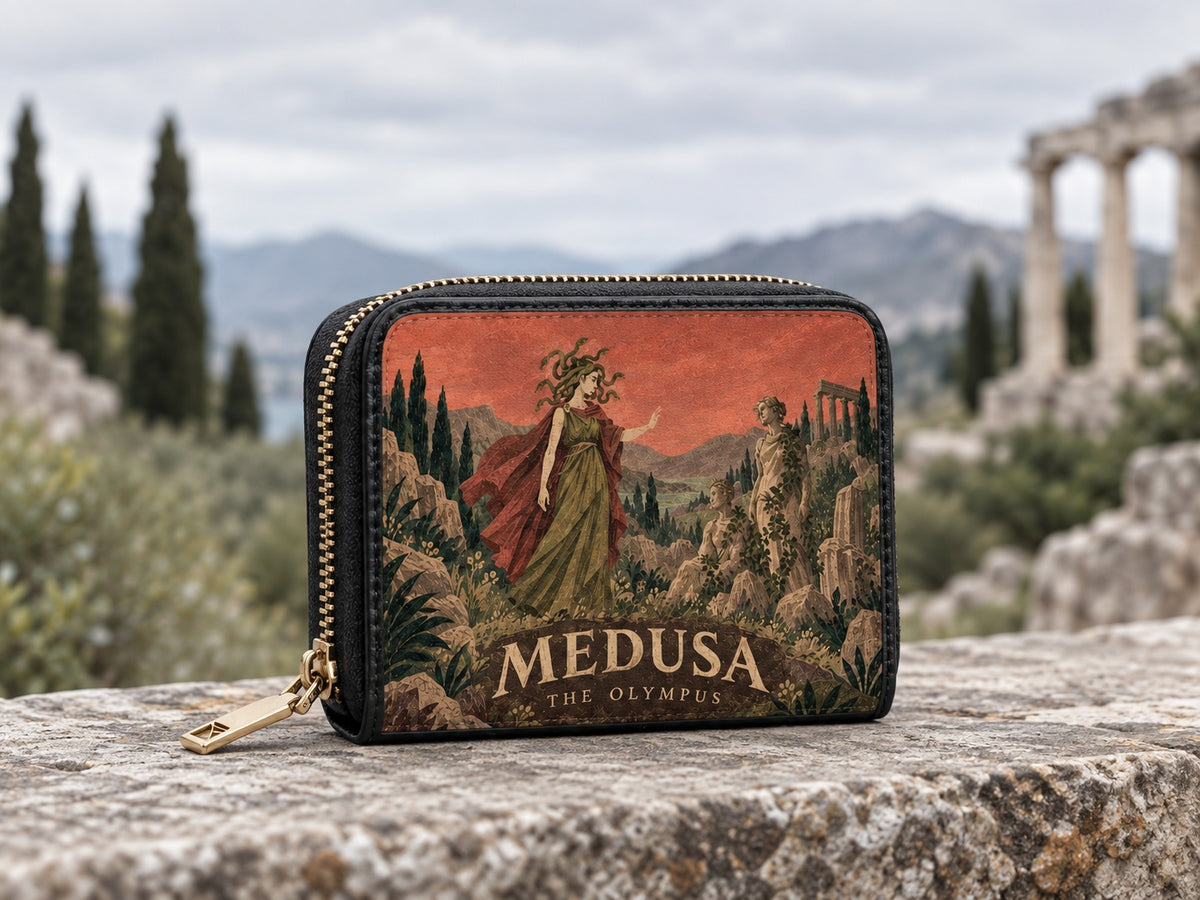 "Medusa" Mini Wallet