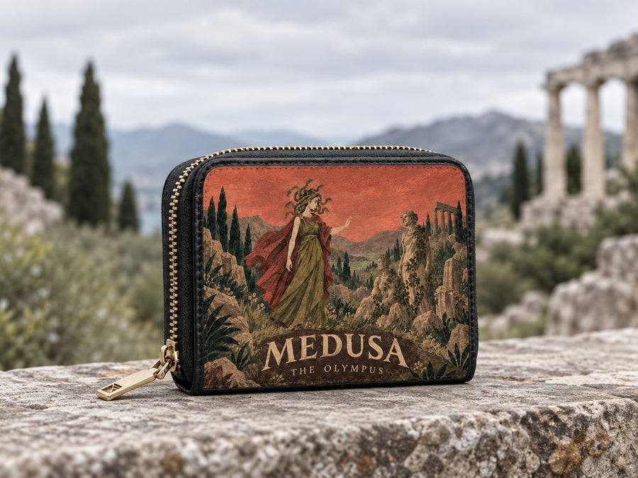"Medusa" Mini Wallet