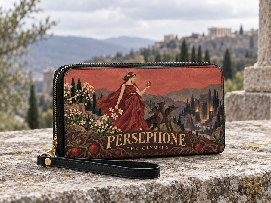 "Persephone" Long Wallet