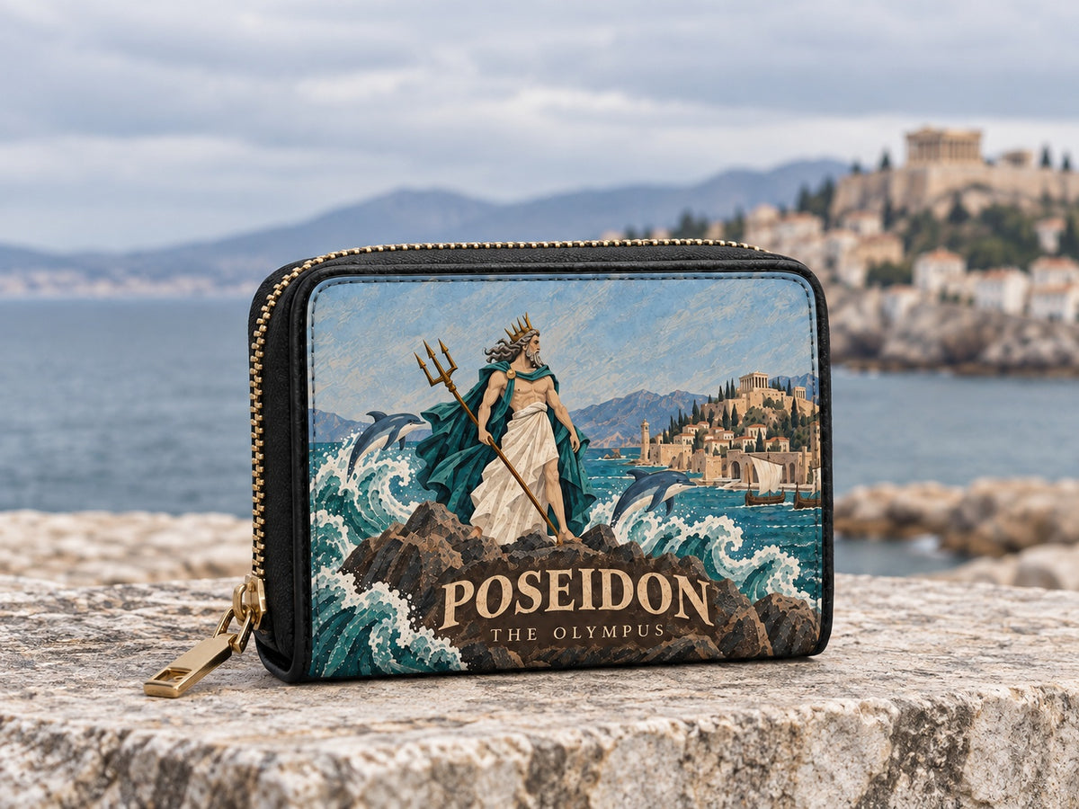 "Poseidon" Mini Wallet