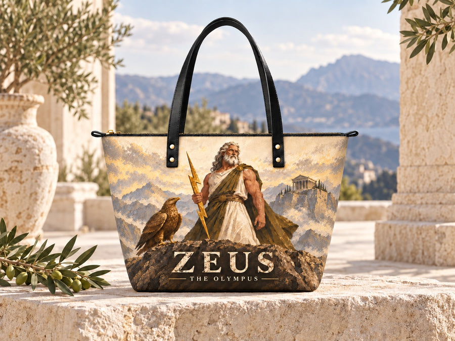 "Zeus" Leather Tote Bag