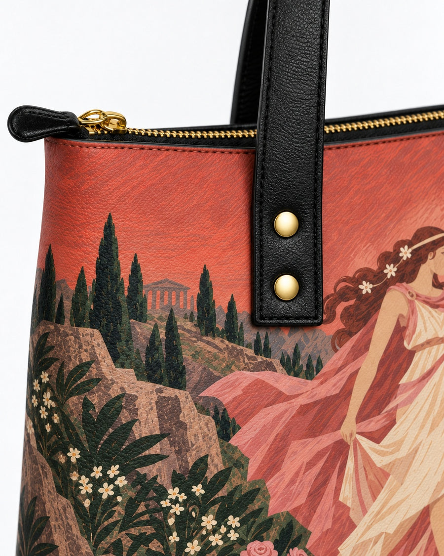 "Aphrodite" Leather Tote Bag