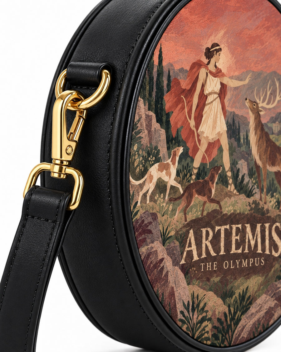 "Artemis" Circle Crossbody Bag