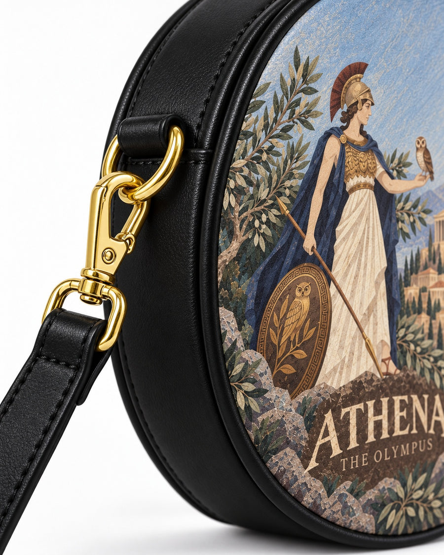 "Athena" Circle Crossbody Bag