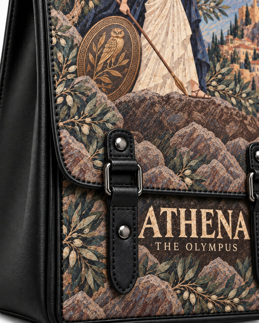 "Athena" Leather Backpack