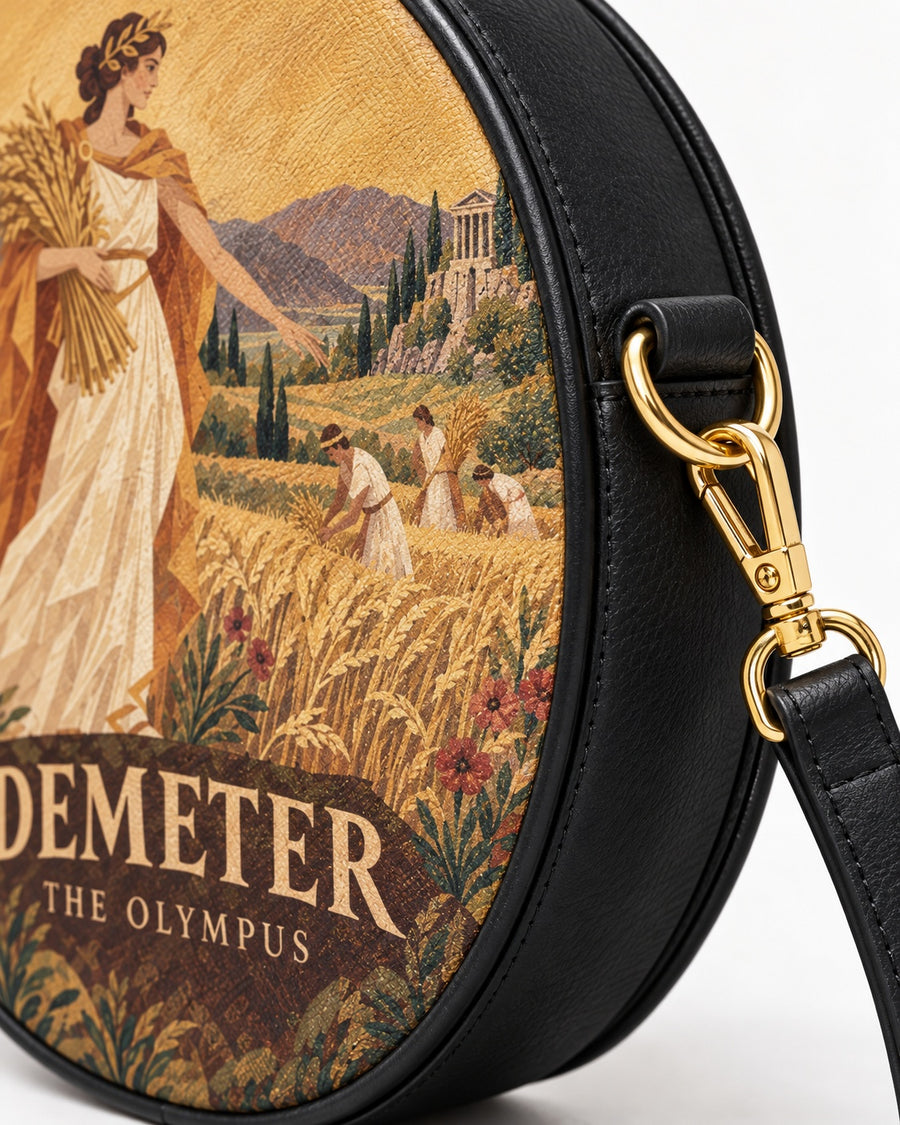 "Demeter" Circle Crossbody Bag