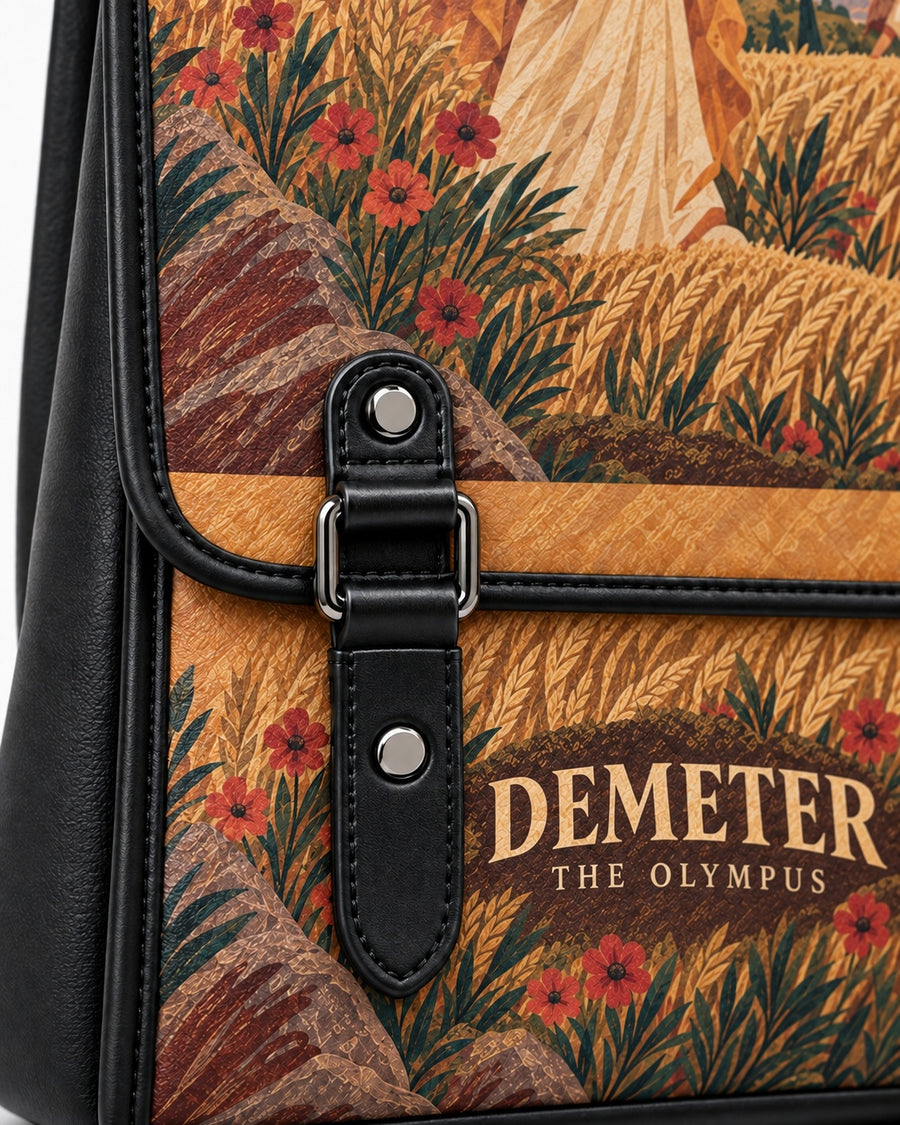 "Demeter" Leather Backpack