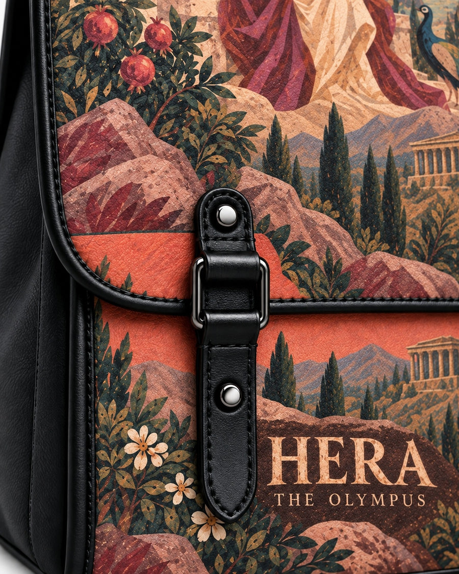 "Hera" Leather Backpack