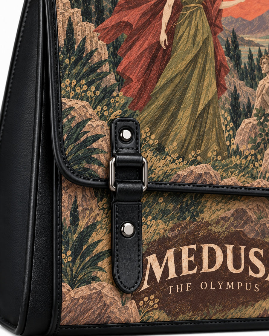 "Medusa" Leather Backpack