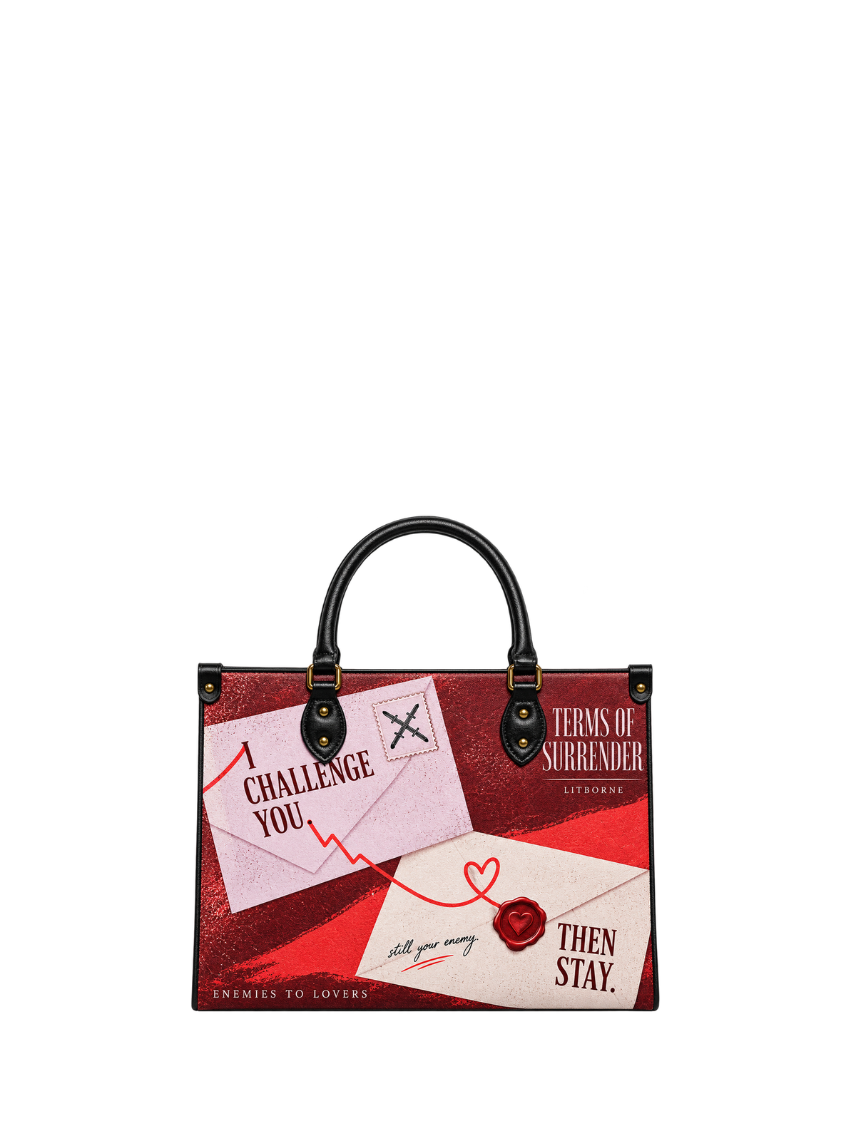 "Terms of Surrender" Leather Handbag