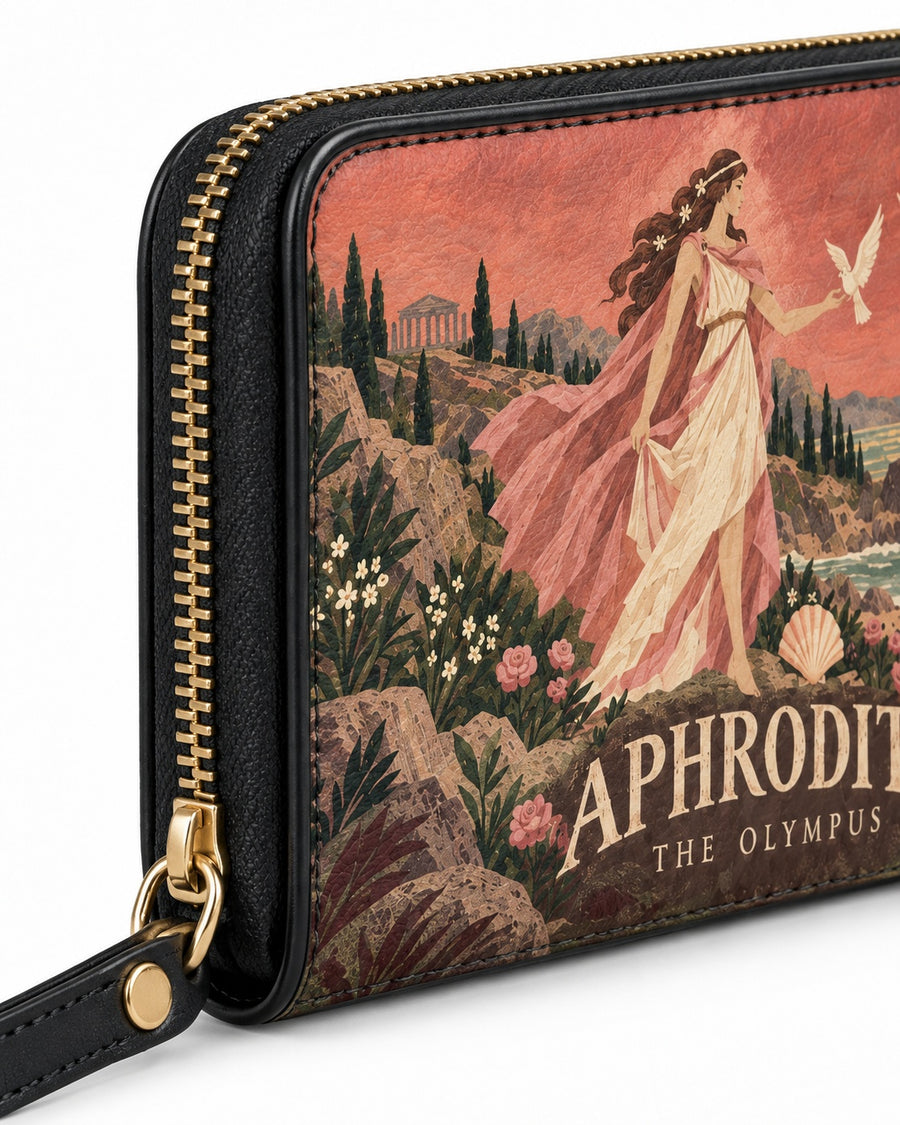 "Aphrodite" Long Wallet