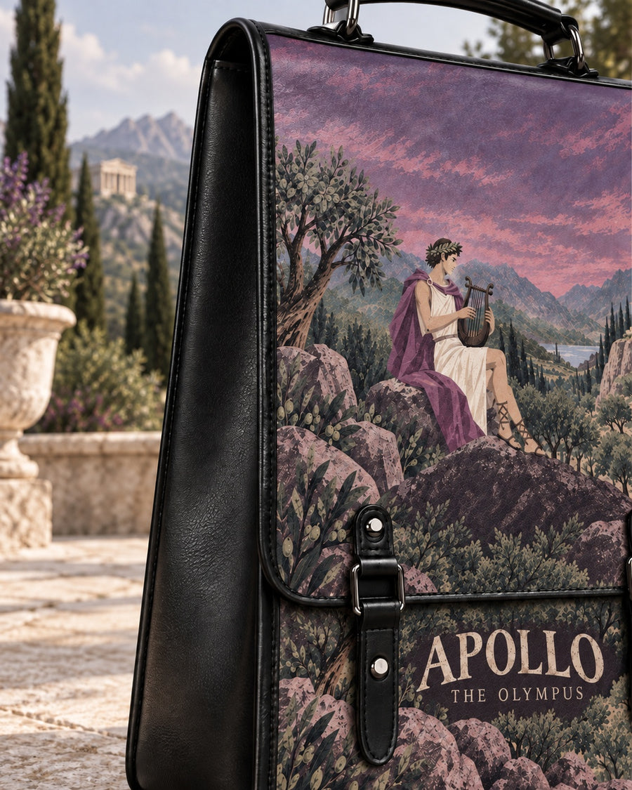 "Apollo" Leather Backpack