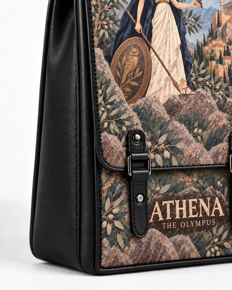 "Athena" Leather Backpack