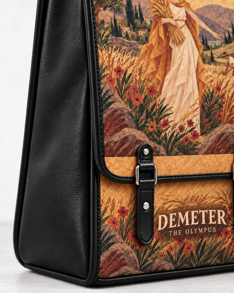 "Demeter" Leather Backpack