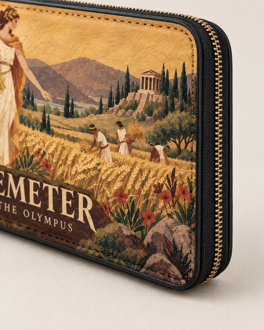 "Demeter" Long Wallet