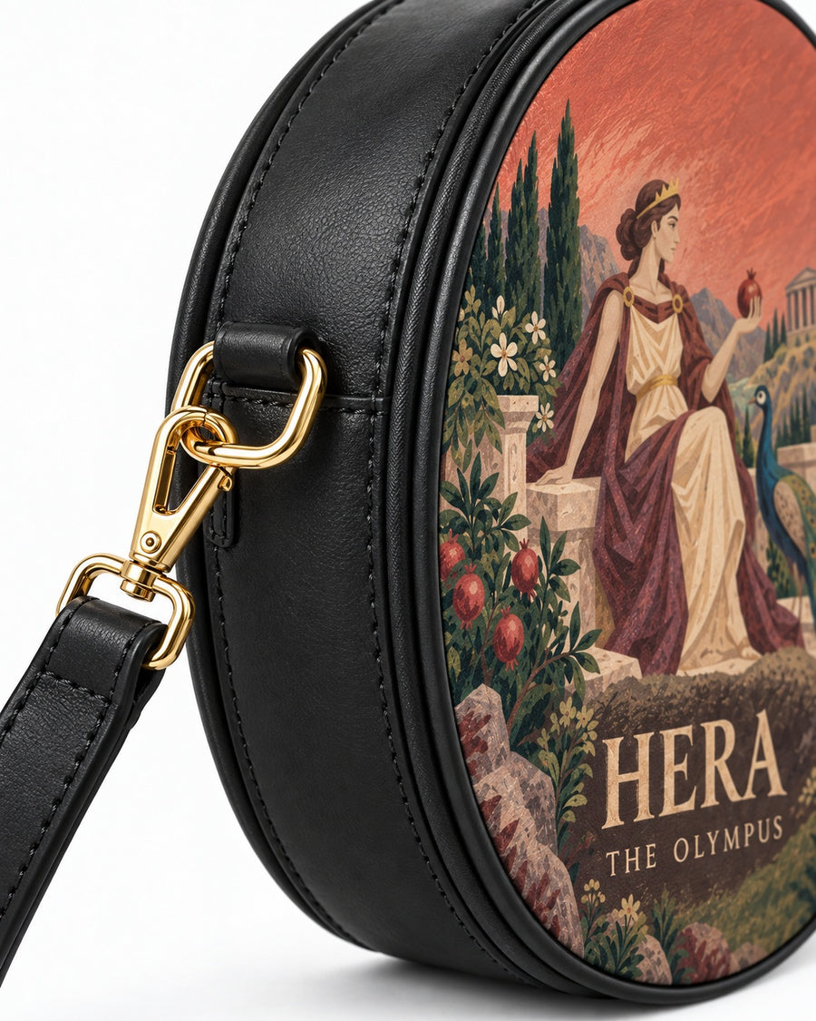 "Hera" Circle Crossbody Bag