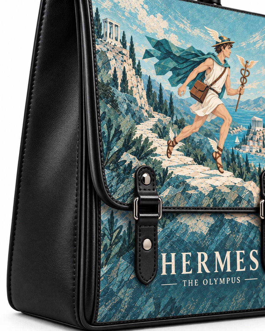 "Hermes" Leather Backpack