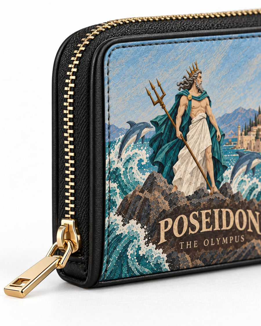 "Poseidon" Mini Wallet