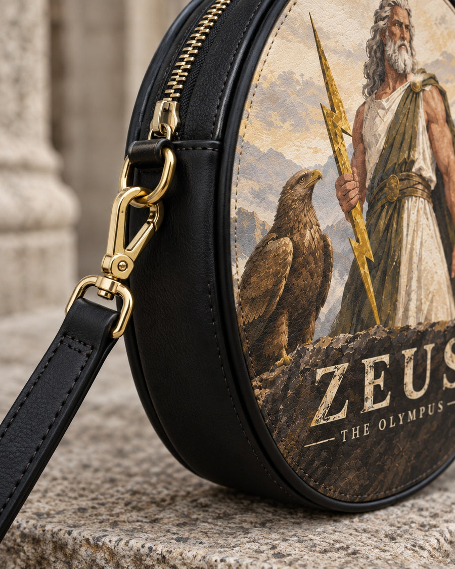 "Zeus" Circle Crossbody Bag
