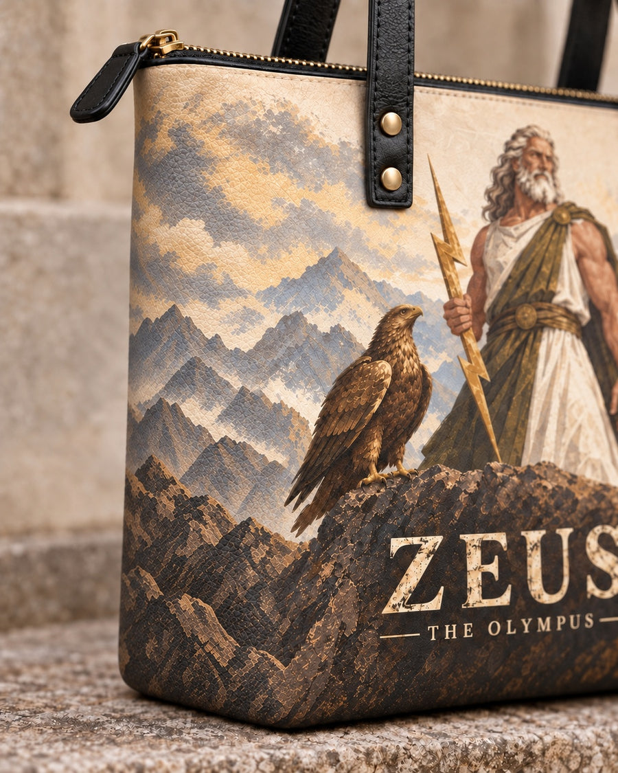 "Zeus" Leather Tote Bag