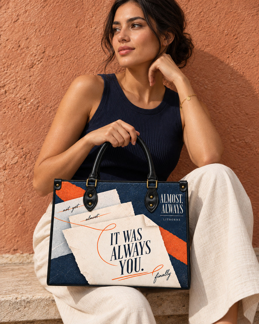 "Almost, Always" Leather Handbag