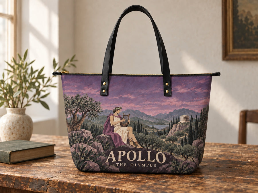 "Apollo" Leather Tote Bag