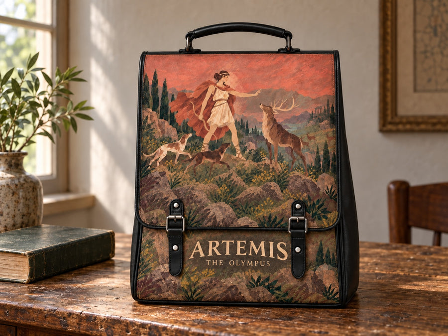"Artemis" Leather Backpack