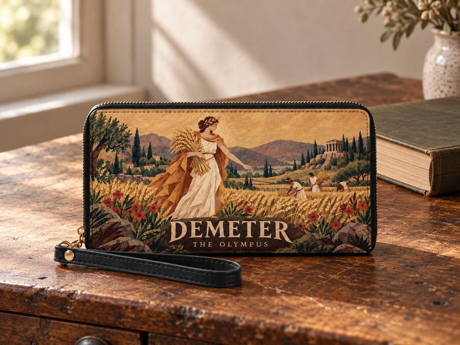 "Demeter" Long Wallet