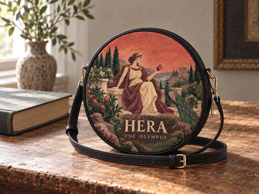 "Hera" Circle Crossbody Bag