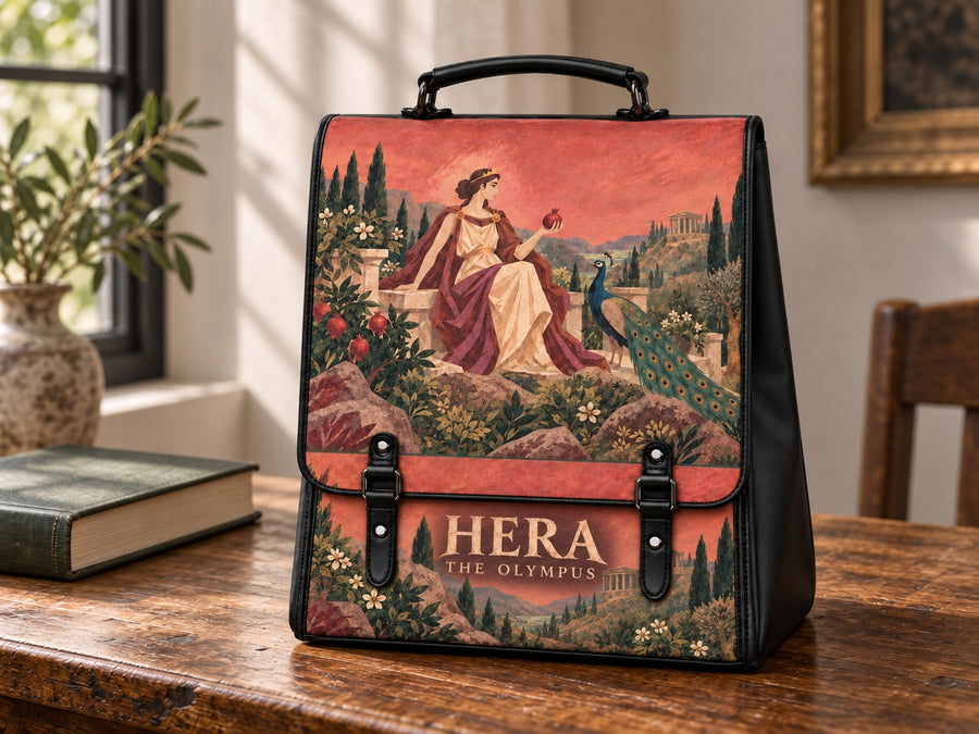"Hera" Leather Backpack