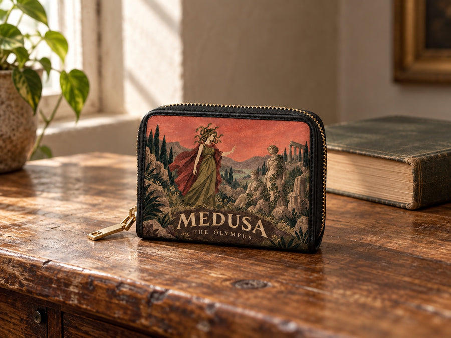 "Medusa" Mini Wallet