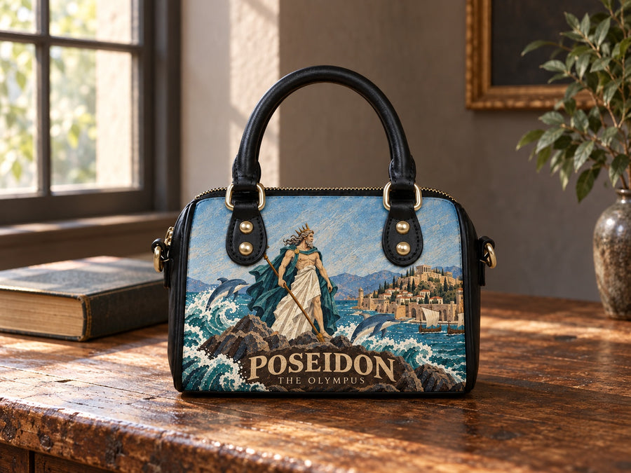 "Poseidon" Mini Satchel