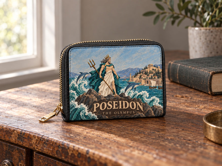 "Poseidon" Mini Wallet
