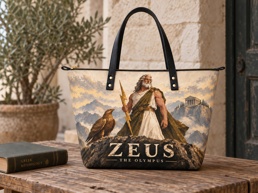 "Zeus" Leather Tote Bag