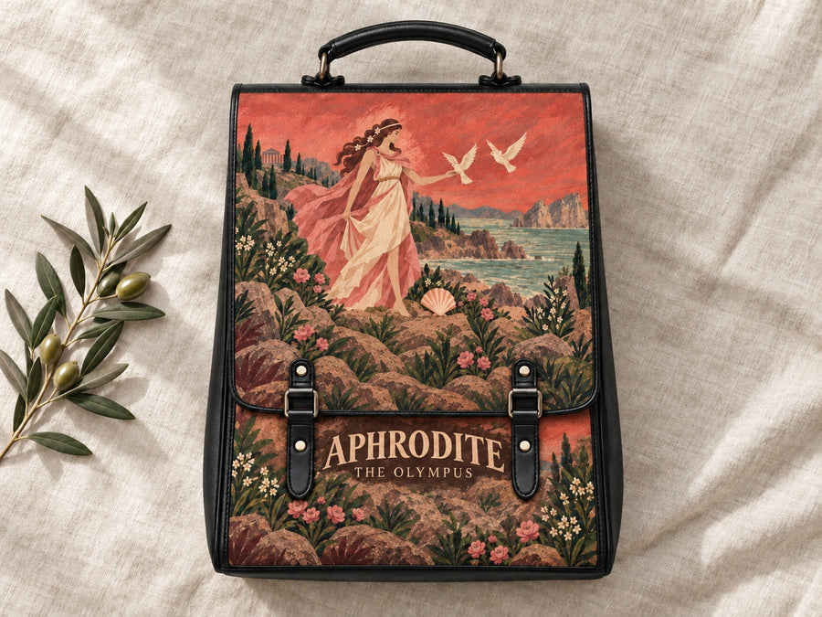 "Aphrodite" Leather Backpack