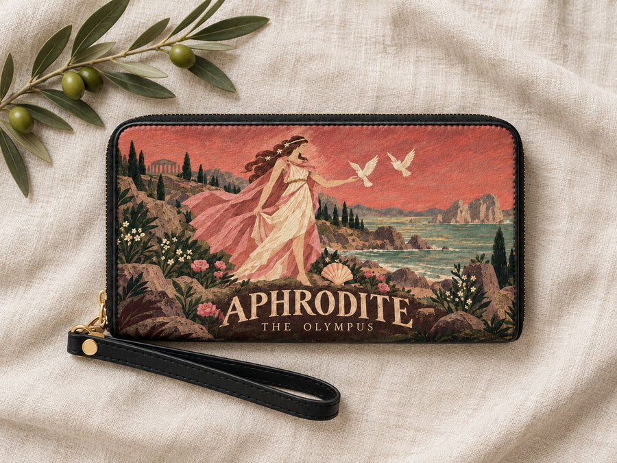 "Aphrodite" Long Wallet