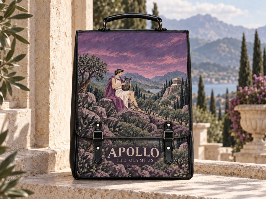 "Apollo" Leather Backpack