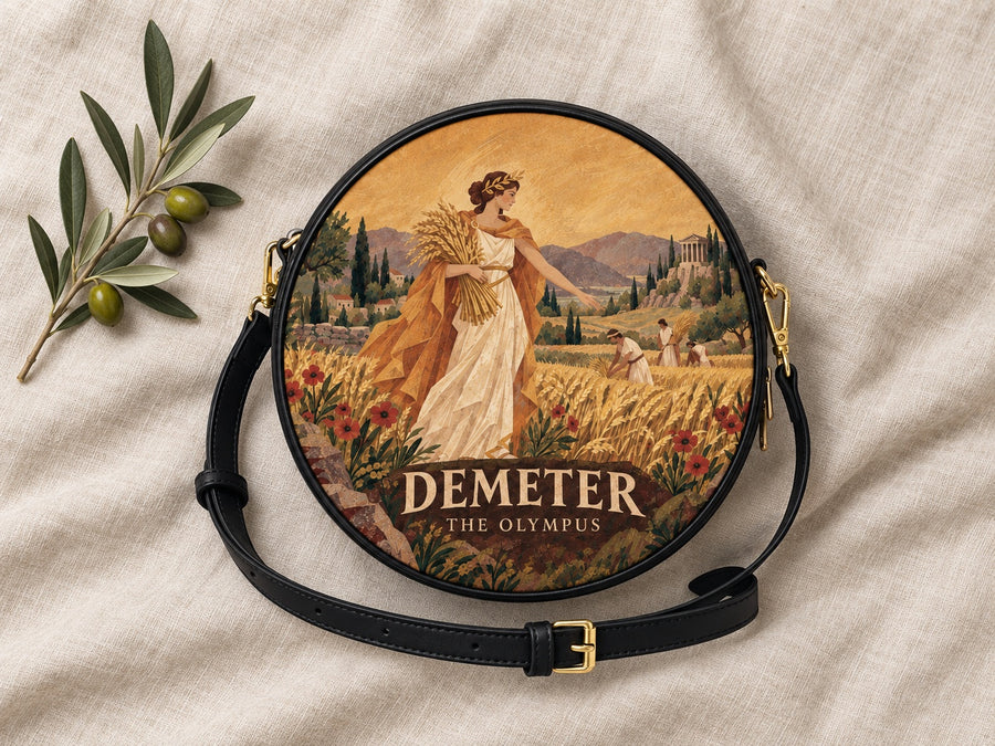"Demeter" Circle Crossbody Bag