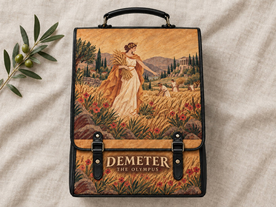 "Demeter" Leather Backpack