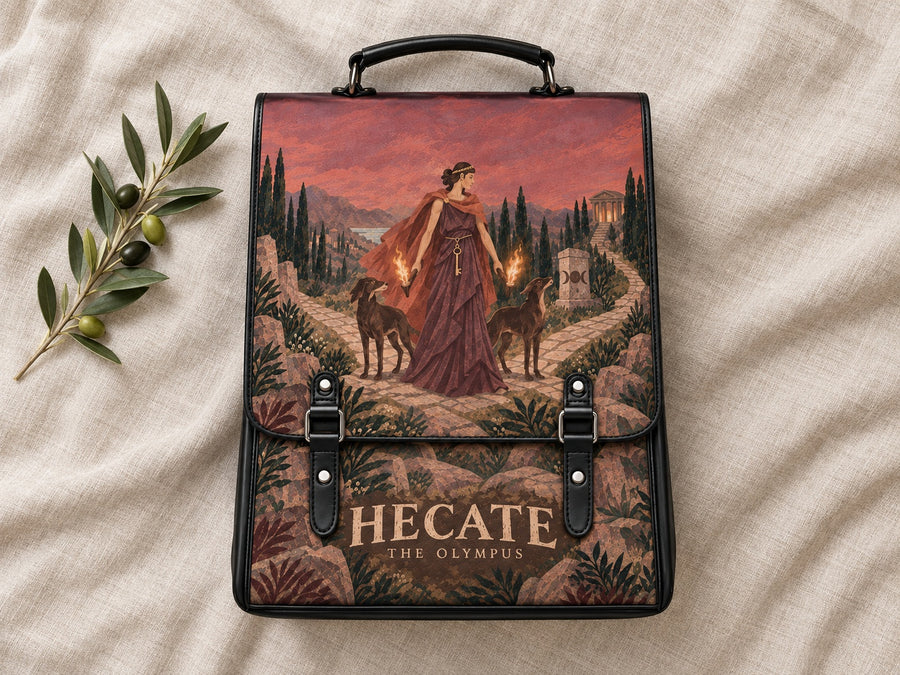 "Hecate" Leather Backpack