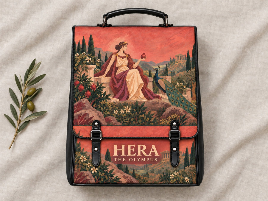 "Hera" Leather Backpack