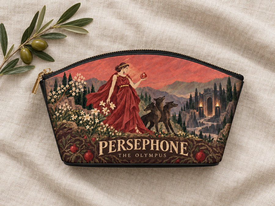 "Persephone" Eclipse Makeup Bag