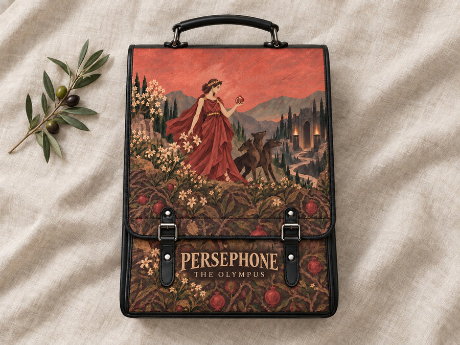 "Persephone" Leather Backpack