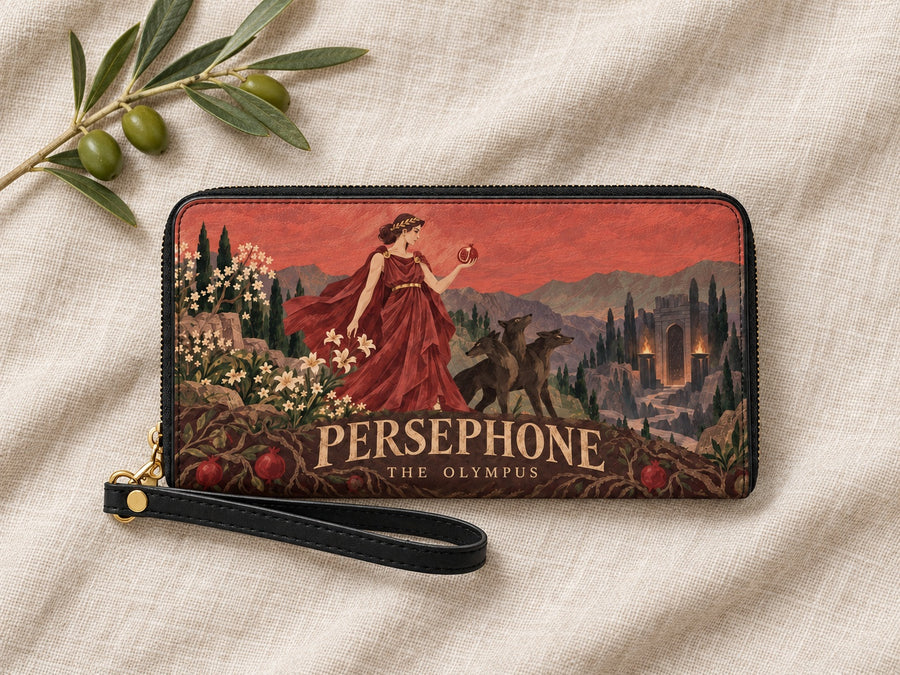 "Persephone" Long Wallet