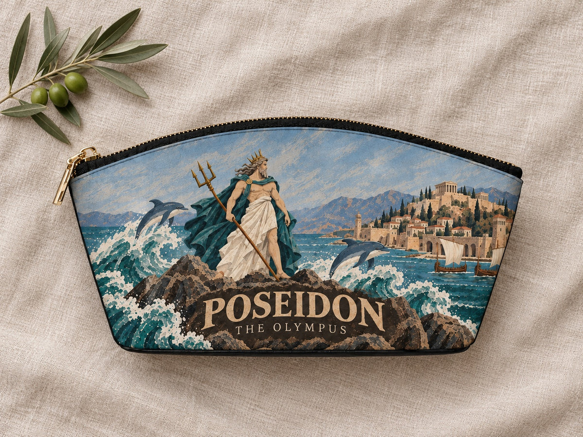 "Poseidon" Eclipse Makeup Bag