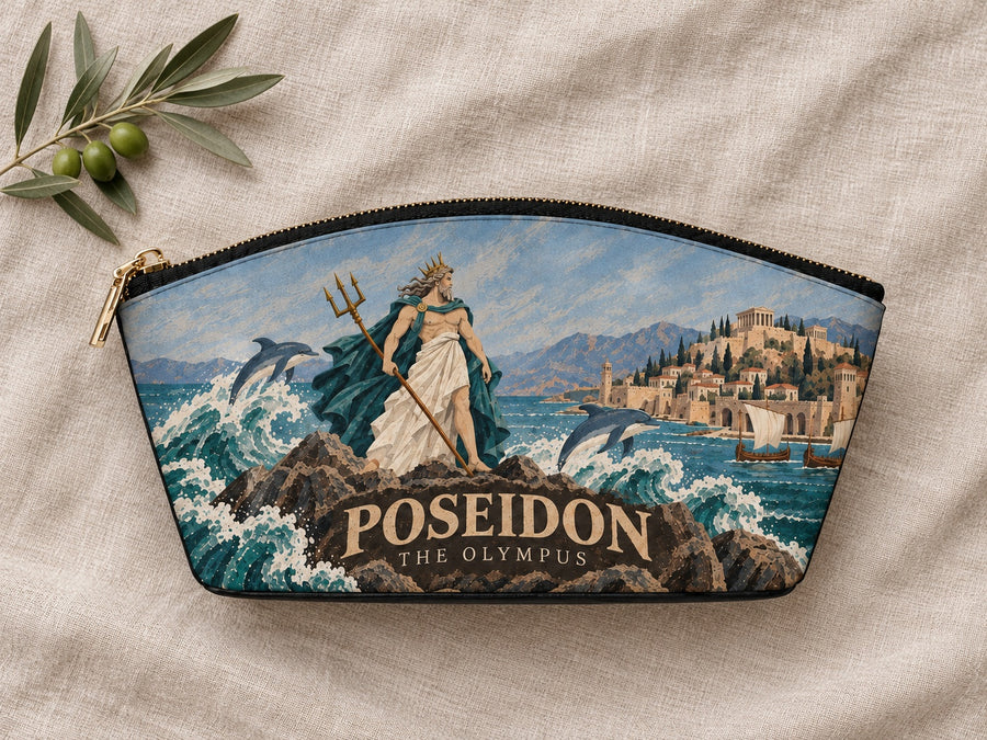 "Poseidon" Eclipse Makeup Bag