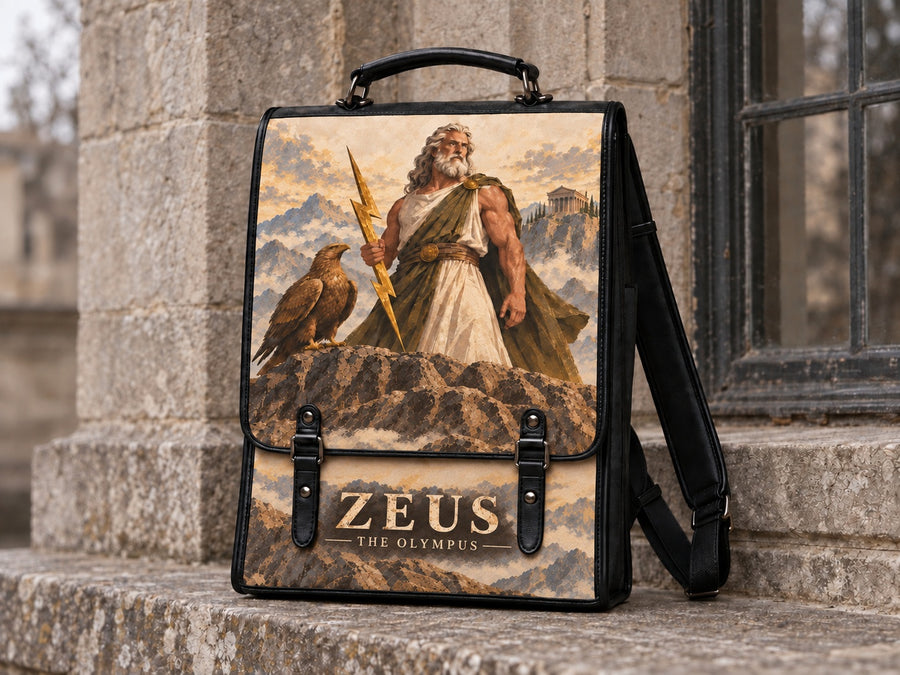 "Zeus" Leather Backpack