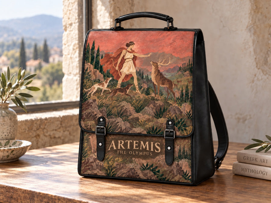 "Artemis" Leather Backpack