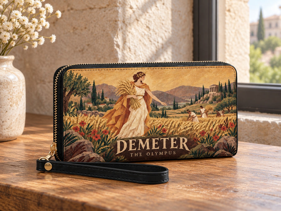 "Demeter" Long Wallet
