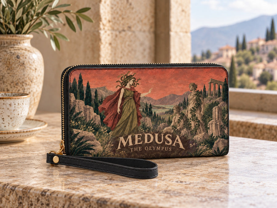 "Medusa" Long Wallet